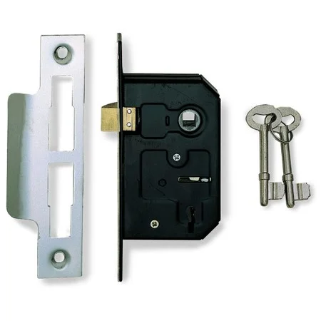 Prepack 5 Lever Sashlock 3 Stainless Steel Non Bs