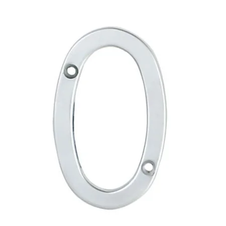 Prepack Chrome 2 Numeral Number 0