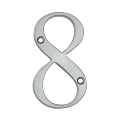 Prepack Chrome 2 Numeral Number 8