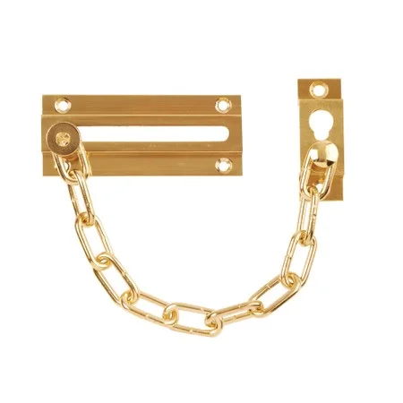 Prepack Victorian Door Chain Brass