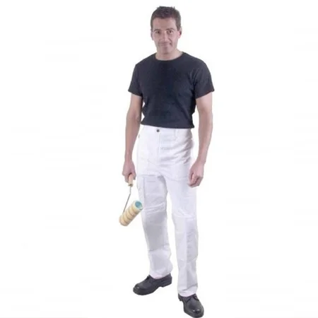 Prodec Painters Trousers White 34 Waist Ref PC199