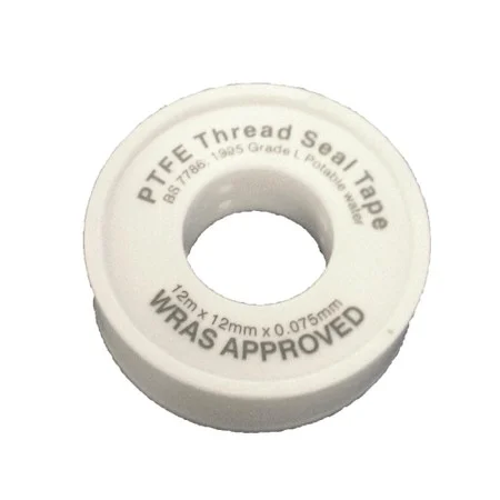 PTFE Tape 12mm Wide x 12M Roll Ref 50099185