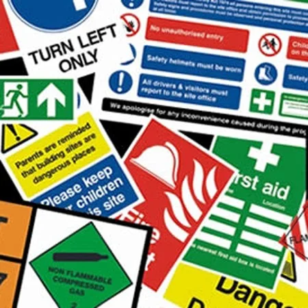 PVC Mini Self Adhesive Sign 50 x 200mm