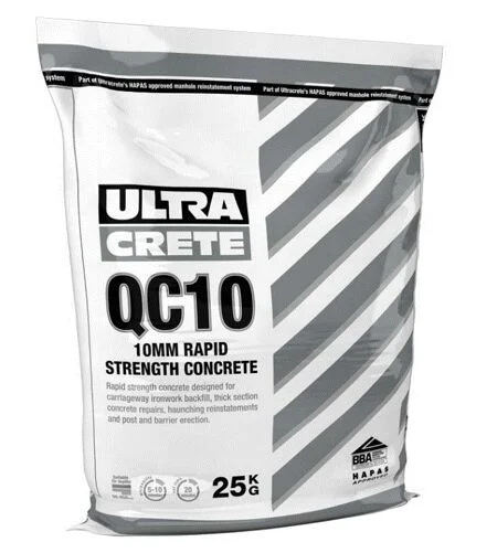 Rapid Set Strength Concrete 25kg Bag Ref QC10