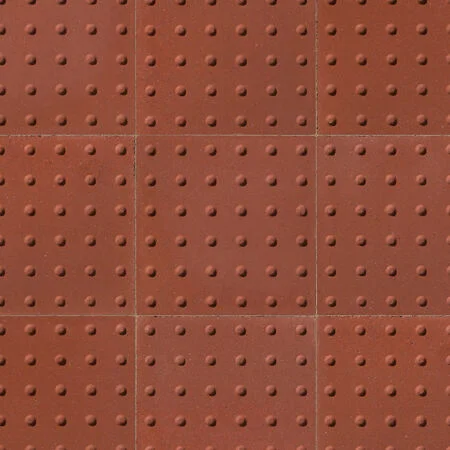 Red Blister Tactile Paving 400 x 400 x 65mm TBPF65RD