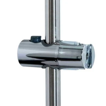 Showerdrape Chrome Slider Attachment For 22mm Riser Rail