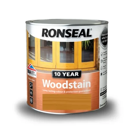 Ronseal Trade 10 Year Woodstain Natural Oak 750Ml