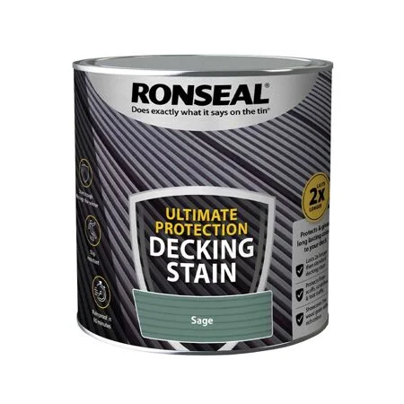 Ronseal Ultimate Decking Stain 2.5Ltr Sage