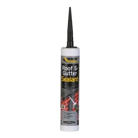 Roof and Gutter Sealant Black 310Ml Ref ROOF