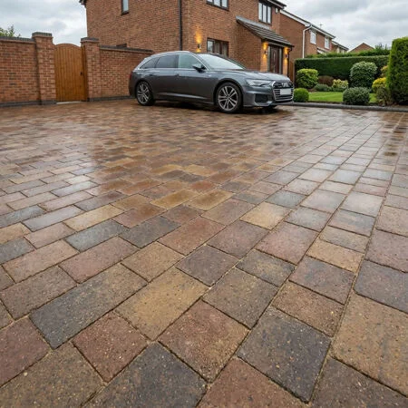 Mellifont Block Pavior 50mm Rustic 3 size pack (11.52sqm per pack)