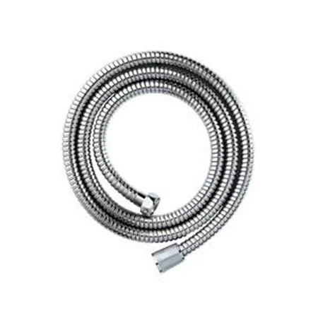 Showerdrape Double Spiral Shower Hose Chrome 1.5mtr x 11mm Dia Ref 11DSHOSEC1.5