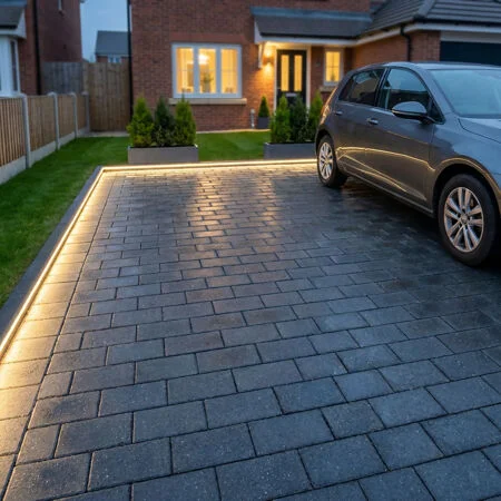 Slane 200 x 100 x 50mm Raven Block Pavior (576no / 11.52sqm Per Pack)