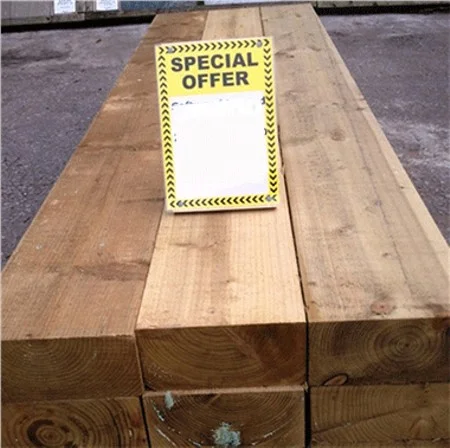 Softwood Landscaping Sleeper Green Treated 125x250x2.4m