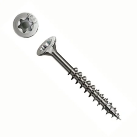 Spax Stainless Steel 4mm x 30mm Retail Pack Of 25no Screws
