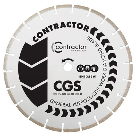 Spectrum Contractor Diamond Blade 300mm General Purpose Ref CGS-300/20.