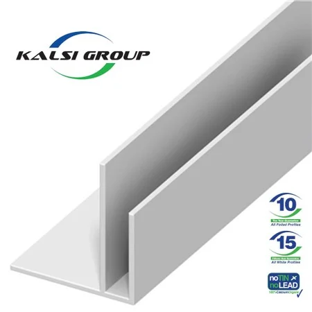 Kalsi Aquacel Starter Trim with Batten Cover 5m White