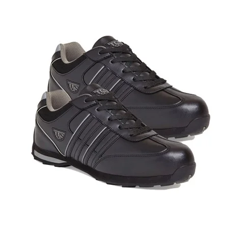 Sterling SS616SM Black Safety Trainer Size 10