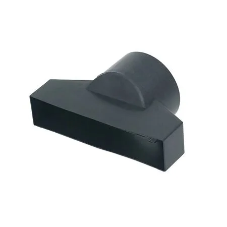 Timloc Underfloor Vent Round To Square Duct Adapter To Suit 110mm Diameter