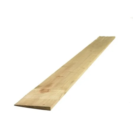 Green Treated Feather Edge Board 125mm x 1.8Mtr