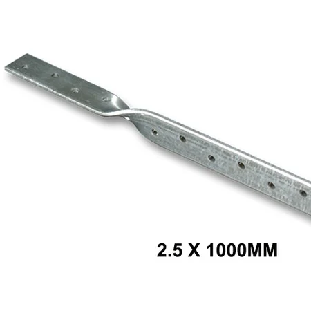 LD Twisted Strap 2.5mm x 1000mm Ref SV1000/T100