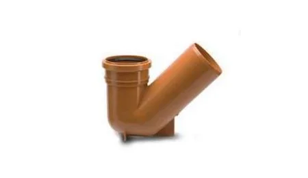 Polypipe Universal Gully Trap Socket / Spigot 110mm x 45 Deg Ref UG413