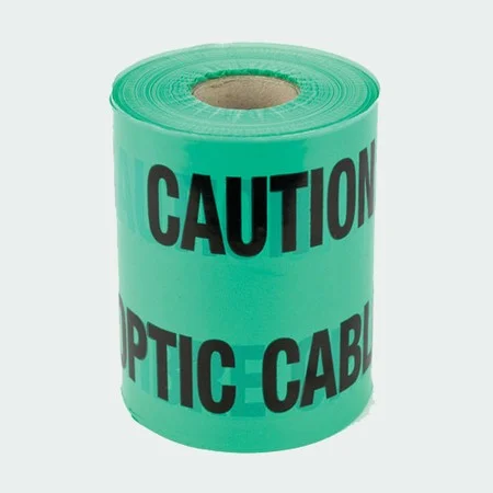 Underground FIBRE OPTIC Warning Tape 150mm x 365mtr Ref FIBREOT