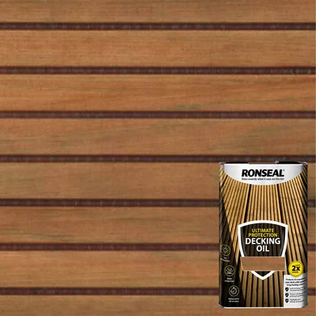 Ronseal Ultimate Protection Decking Oil Natural Cedar 5Ltr