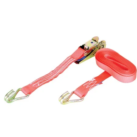 Warrior Ratchet Strap 25mm x 5mtr x 1000kg RAS Blister Pack Of 2no Ref BDV1571BP