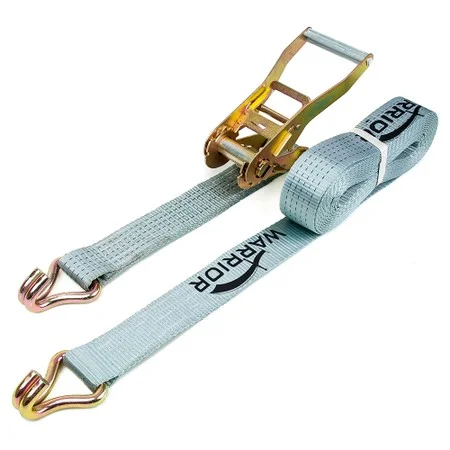 Warrior Ratchet Strap 50mm x 8mtr x 5000kg RAS Blister Pack Of 1no Ref BDV1576BP