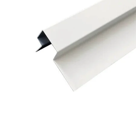 Marley 3m External Corner (Asymmetric) White
