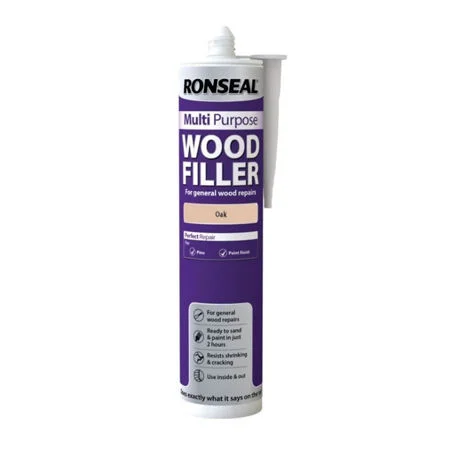 Ronseal Multi Purpose Wood Filler Cartridge Oak 310ml