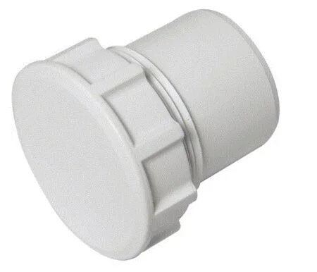 Floplast 32mm ABS Screwed Access Plug White REF WS30