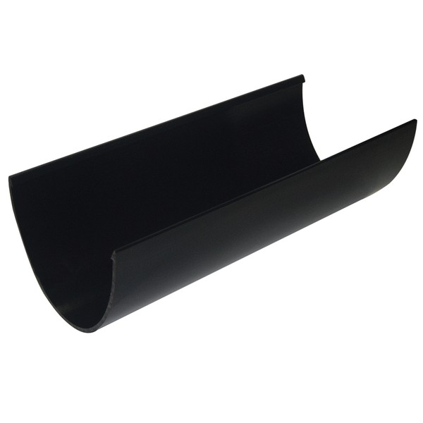 Floplast Deepflow 4mtr Gutter Black REF RGH4