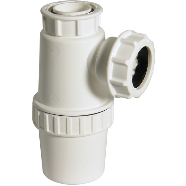 Floplast 40mm Bottle Trap 76mm Seal Antisyphon REF TB47A