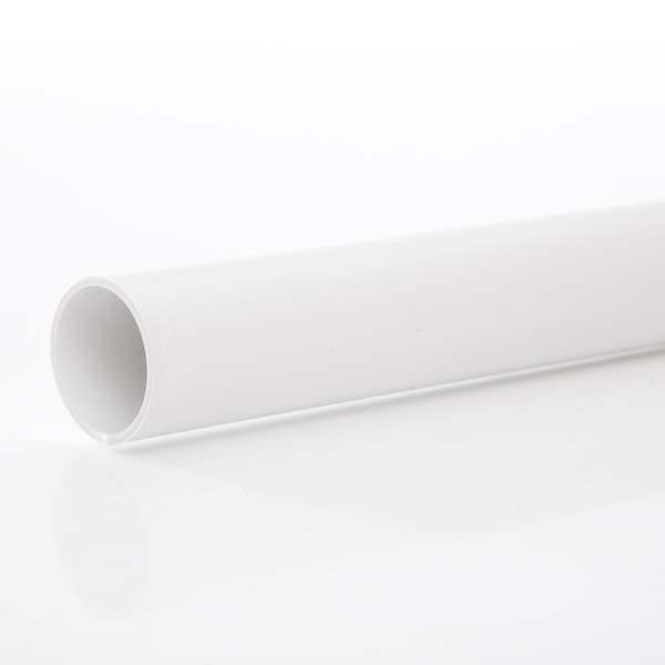 Floplast 40mm x 3MTR ABS Waste Pipe White REF WS02