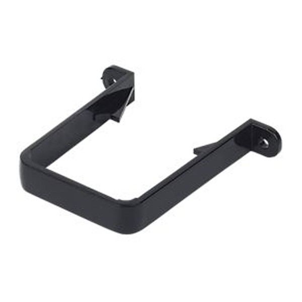 Floplast 65mm Square Downpipe Bracket Black REF RCS1