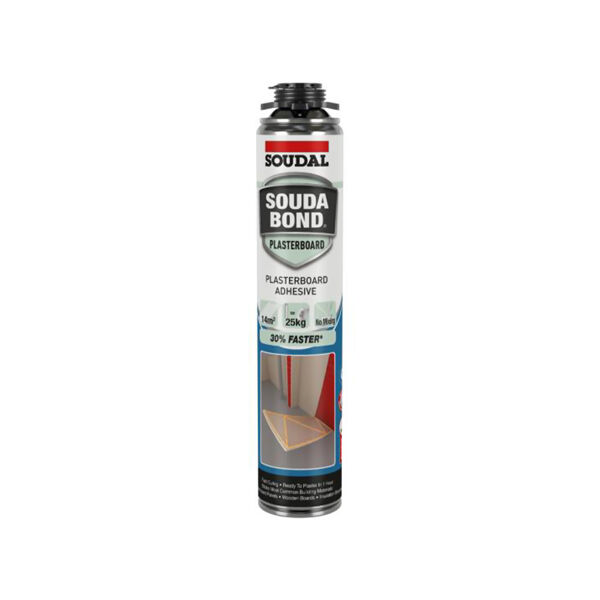 Soudal Gun Grade Soudabond Plasterboard PU Adhesive 750ml