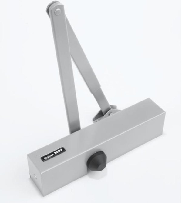 Briton Door Closer 2003.SES Silver (Size 3 Closer)