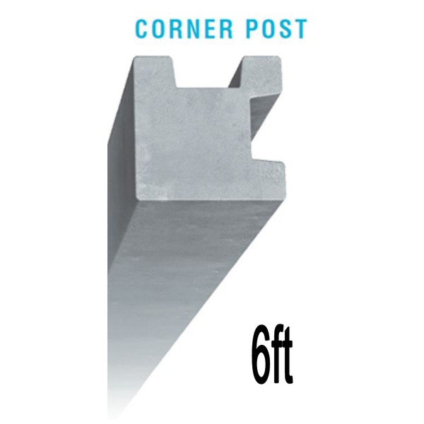 McCann Concrete Corner Post 6ft Ref SLPC180
