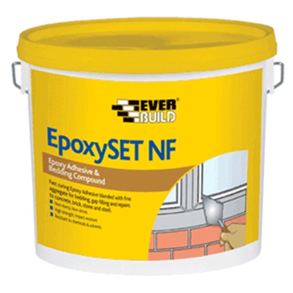 Epoxy SET NF Adhesive And Bedding Compound 3kg Ref EPOXNF3