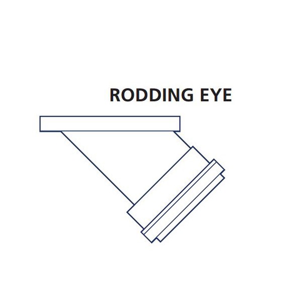 Polysewer 150mm Rodding Eye PS6225