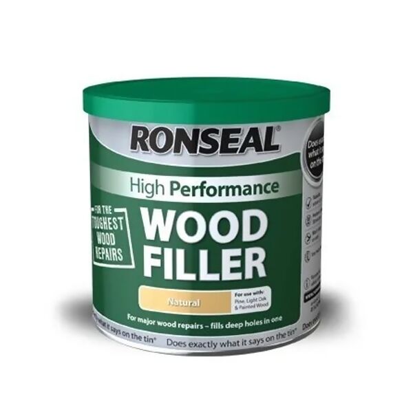 Ronseal High Performance Wood Filler Natural 550g