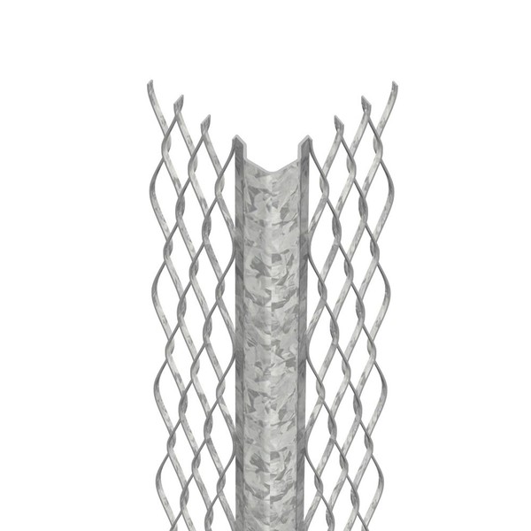 Standard Angle Bead 53mm x 3Mtr Galvanised Ref STD3.0