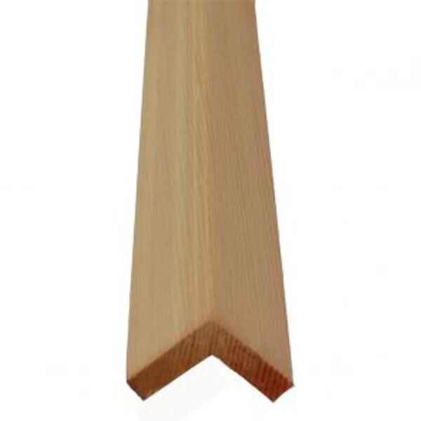 41 x 41mm Larch LShaped Corner Trim 5.1m